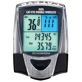 Cateye CD300DW Double Wireless Cadence Bicycle Computer