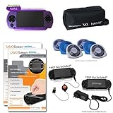 Sony Playstation Portable PSP Serious Gamer Wall Charger Kit (Violet JAVOSk ....