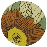 Aqua Bloom Floral Coaster Set