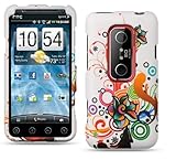 AUTUMN FLOWER Rubber Touch Snap-On Phone Protector Hard Cover Case for HTC  ....