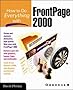 How to Do Everything with FrontPage 2000