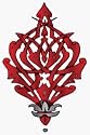Shield Sconce Auto Glass Sticker