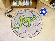 Creighton Bluejays 29" Round Soccer Ball Floor Mat (Rug)