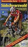  : S&uuml;dschwarzwald. Mountainbike-Karte. Zwischen Kandel und Hornberg