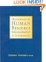 Handbook of Human Resource Management in Government (Jossey-Bass Nonprofit and Public Management Series)