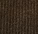 Guardian Golden Series Dual-Rib Indoor Wiper Floor Mat, Vinyl/Polypropylene, 3'x5', Chocolate