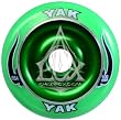 YAK Scat II Metal Core Wheel Green 100mm