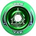 YAK Scat II Metal Core Wheel Green 100mm