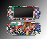 Bakugan Battle Brawlers game Decal Cover SKIN 7 for Sony PSP 1000 Playstati ....