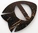 Sarong Tie, Coconut Shell - Angel Fish