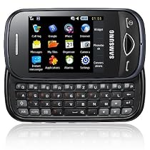 Samsung B3410 Handy (QWERTZ-Tastatur, Social-Networking-Dienste, 2MP Kamera) black