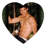 Jigsaw Puzzle Heart of Twilight Jacob Black (Taylor Lautner) Hanging on Rope