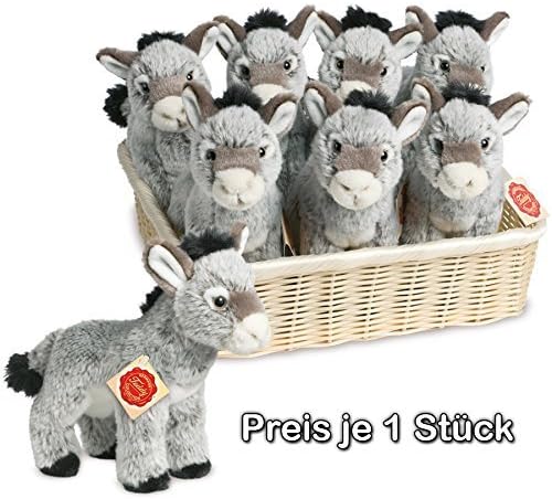 Baby Donkey Plush Soft Toy by Teddy Hermann 19cm. 902119 by Hermann