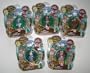 Barbie Peek-a-Boo Petites The Wizard of Oz ~ Dorothy Tin Man Scarecrow Lion Glinda