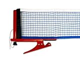 Killerspin Clip-on Table Tennis Net and Post Set