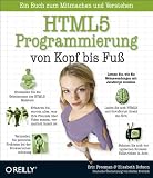 Produkt-Bild: HTML5-Programmierung von Kopf bis Fu&szlig;
