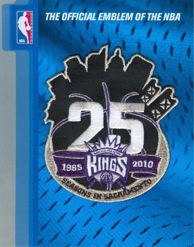 Sacramento Kings 25th Anniversary Logo Patch