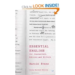 Essential English for Journalists, Editors and Writers (Pimlico)