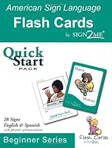 Sign2me Flash Cards: Quick Start Pack: Beginner Series