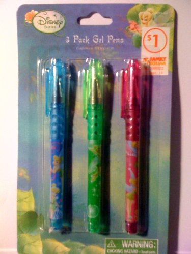 Disney's Tinkerbell Gel Pens (3 pack)
