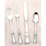 Gorham Buttercup 4-Piece Sterling Silver Flatware Place Set, Service for 1