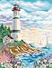 Dimensions PaintWorks/Paint By Number Lighthouse At Sunrise