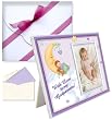 Baptism Christening Godparents Gifts "With Love" Picture Frame