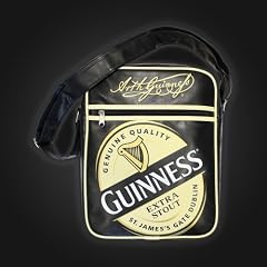 Guinness Label Black Shoulder Bag