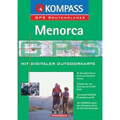 Menorca, 1CD-ROM Digitale Outdoorkarte. F�r Windows 95/98/2000/NT/XP. Per Mouseklick Touren planen und Distanzen messen. Inkl. KOMPASSkompakt, dem informativen Guide f�r Ihre Unternehmungen