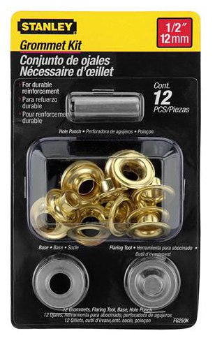 Stanley FG250K 1/2-Inch Grommet Kit - Tools & 12 Grommets