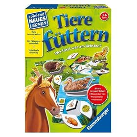 Ravensburger - 25035 - Jeux de Soci�t� Allemand - Tiere f�ttern (Th�me Animaux) (Import Allemagne)