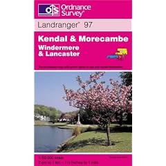Kendal and Morecambe, Windermere and Lancaster (Landranger Maps)