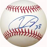 Ubaldo Jimenez Autographed/Hand Signed Baseball (James Spence)
