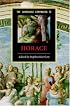 The Cambridge Companion to Horace (Cambridge Companions to Literature)