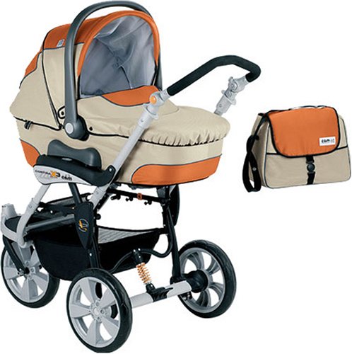 CAM : Cortina Evo Tris - col407. Lightweight All Terrain 3 Wheel Combo