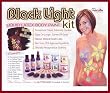 Black Light Glow Liquid Latex Body Paint Kit