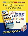 Pez Six Flavors , 13x16