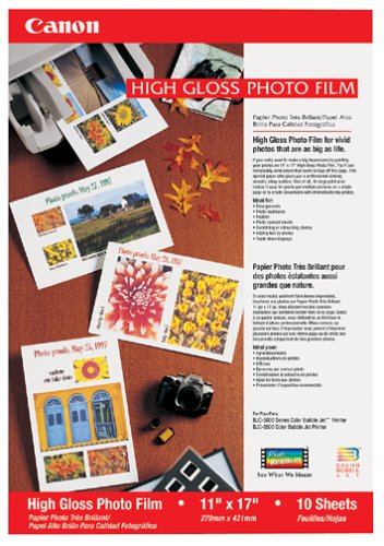 Office Product: Canon Glossy Photo Paper 11in x 17in 10 Sheets
