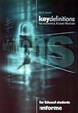 Key definitions for economics : A level revision for Edexcel students