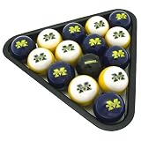 Michigan Wolverines Billiard Balls Set