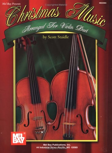 Mel Bay Christmas Music Arranged for Violin Duet