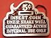 X16 INSERT COIN GUARANTEED ACTION PAINTED FUNNY BELT BUCKLE COOL