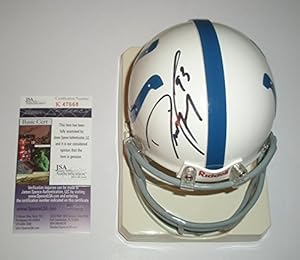 Dwight Freeney Signed Autograph Indianapolis Colts Mini Helmet *JSA COA*