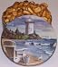 Gourmet Food : Scott's Cakes Garlic Pretzel Nuggets in a Lighthouse Tin