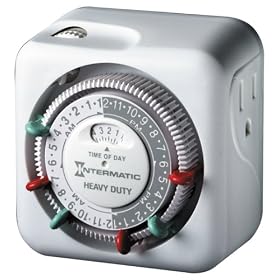 Intermatic TN311C Heavy-Duty Grounded Timer