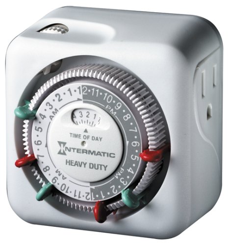 Intermatic TN311C Heavy-Duty Grounded Timer