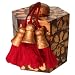EXP Hand-painted Hexagonal Decorative Jewelry / Gift Box With Gold Leaf (Thailand)