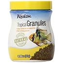 Aqueon 06190 Tropical Granules Fish Food, 3-1/4-Ounce