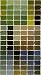 Terry Ludwig 90 Color Green Set - Handmade Soft Square Pastels!