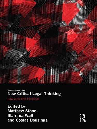 New Critical Legal Thinking: Law and the Political (Birkbeck Law Press)